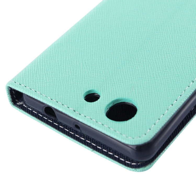 Cross Texture Leather Case with Holder & Card Slots & Wallet for Sony Xperia Z4 Compact