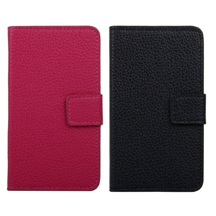 Litchi Texture Horizontal Flip PC + PU Leather Case with Holder & Card Slots & Wallet for Wiko Highway Star