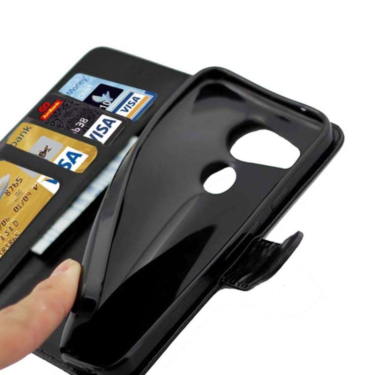 Crazy Horse Texture Horizontal Flip Leather Case with Holder & Card Slots & Wallet & Photo Frame for Google Nexus 5X