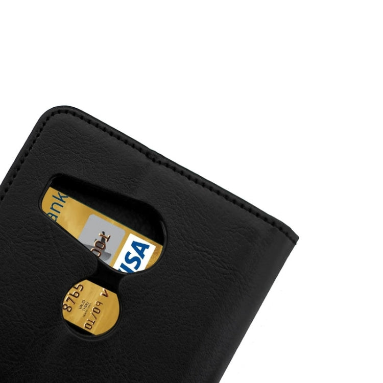 Crazy Horse Texture Horizontal Flip Leather Case with Holder & Card Slots & Wallet & Photo Frame for Google Nexus 5X