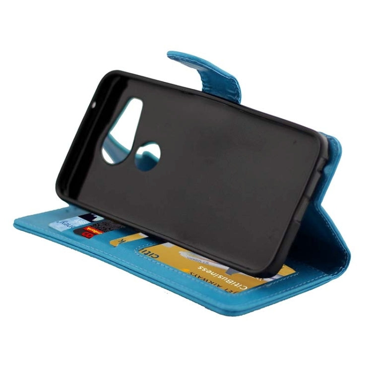 Crazy Horse Texture Horizontal Flip Leather Case with Holder & Card Slots & Wallet & Photo Frame for Google Nexus 5X