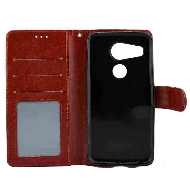 Crazy Horse Texture Horizontal Flip Leather Case with Holder & Card Slots & Wallet & Photo Frame for Google Nexus 5X