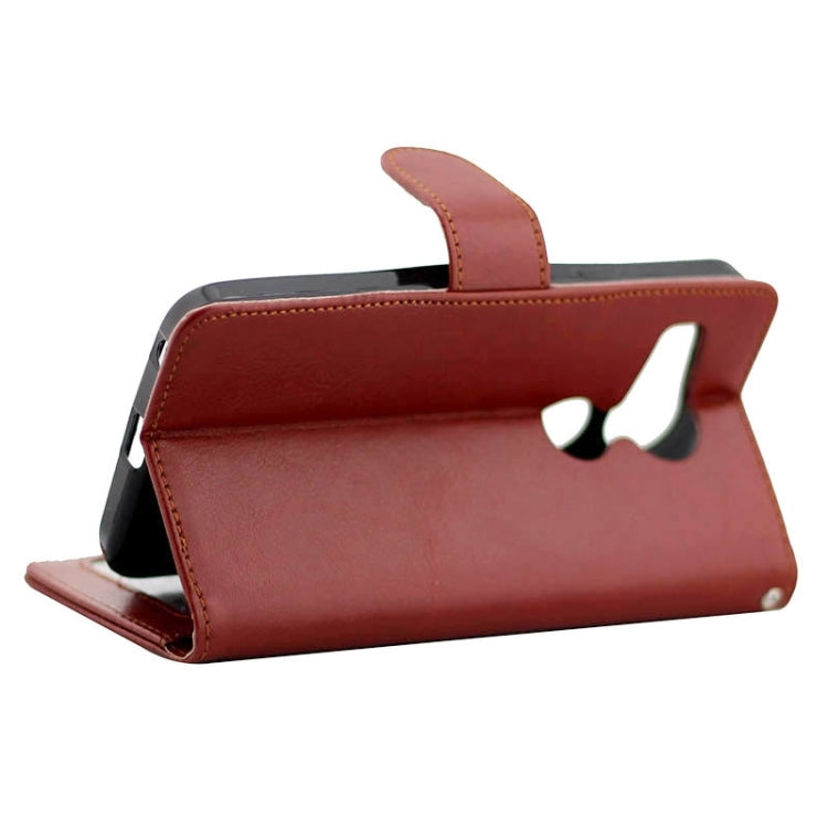 Crazy Horse Texture Horizontal Flip Leather Case with Holder & Card Slots & Wallet & Photo Frame for Google Nexus 5X