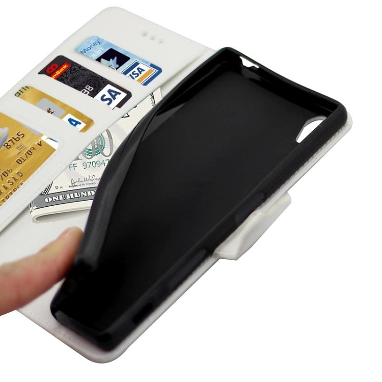 Crazy Horse Texture Horizontal Flip Leather Case with Holder & Card Slots & Wallet & Photo Frame for Sony Xperia Z5 / E6603 / E6653 / E6633 / E6683