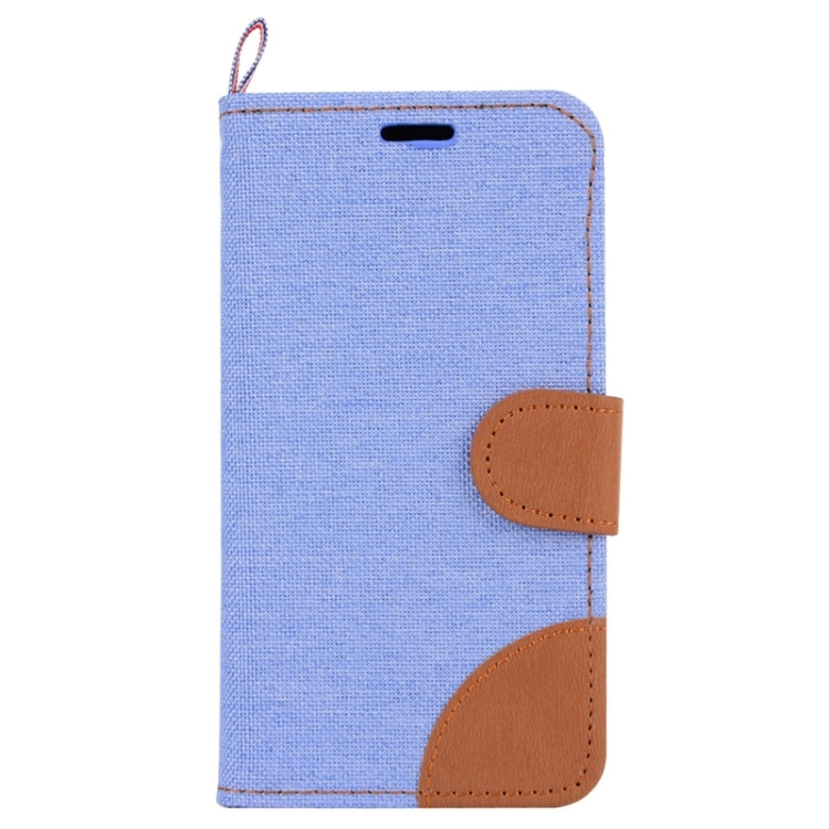 Denim Texture Horizontal Flip Leather Case with Holder & Card Slots for Sony Xperia Z5 Compact / Z5 mini / E5803 / E5823