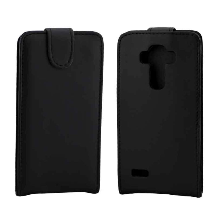 Vertical Flip Magnetic Button Leather Case for LG G4 / H815
