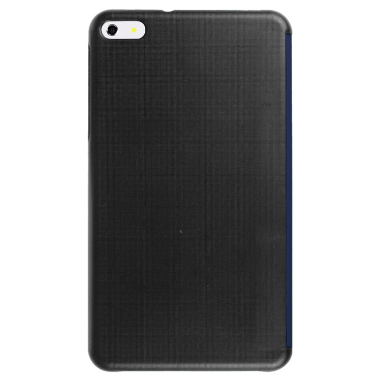 7.0 Inch Karst Texture Horizontal Flip Solid Color Leather Case with Three-Folding Holder for Huawei Honor Play T1 / T1-701u