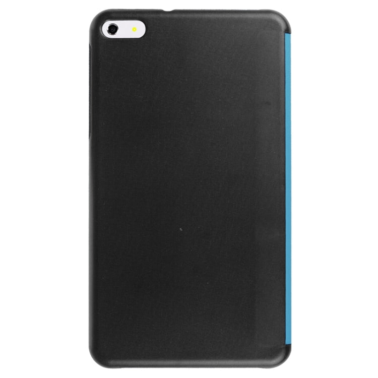 7.0 Inch Karst Texture Horizontal Flip Solid Color Leather Case with Three-Folding Holder for Huawei Honor Play T1 / T1-701u