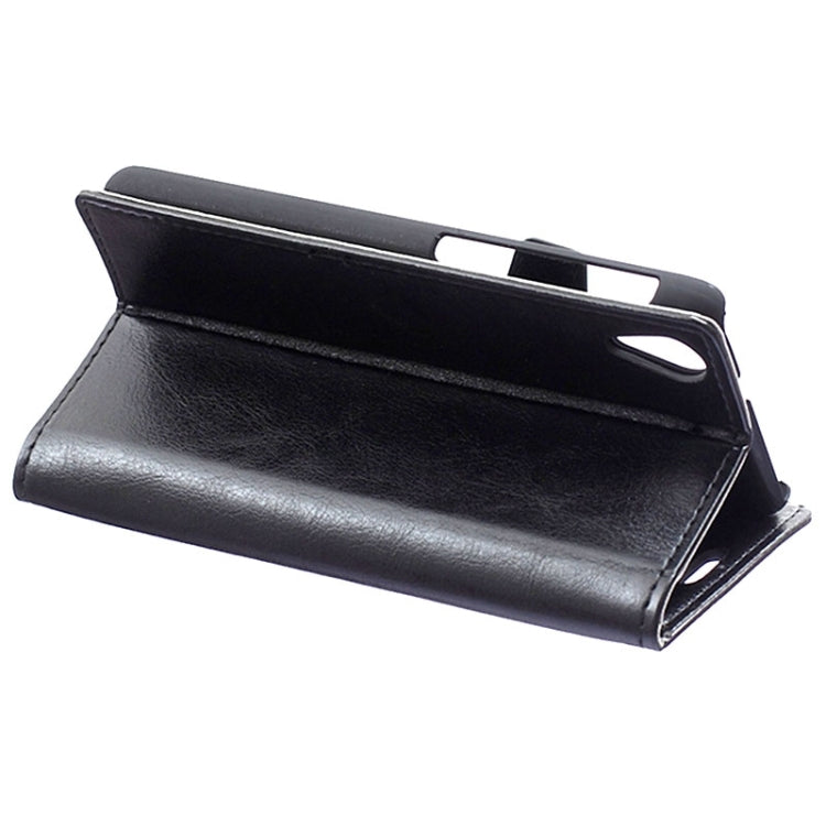 For HTC Desire 626 Crazy Horse Texture Horizontal Flip Magnetic Buckle Leather Case with Holder & Card Slots & Wallet