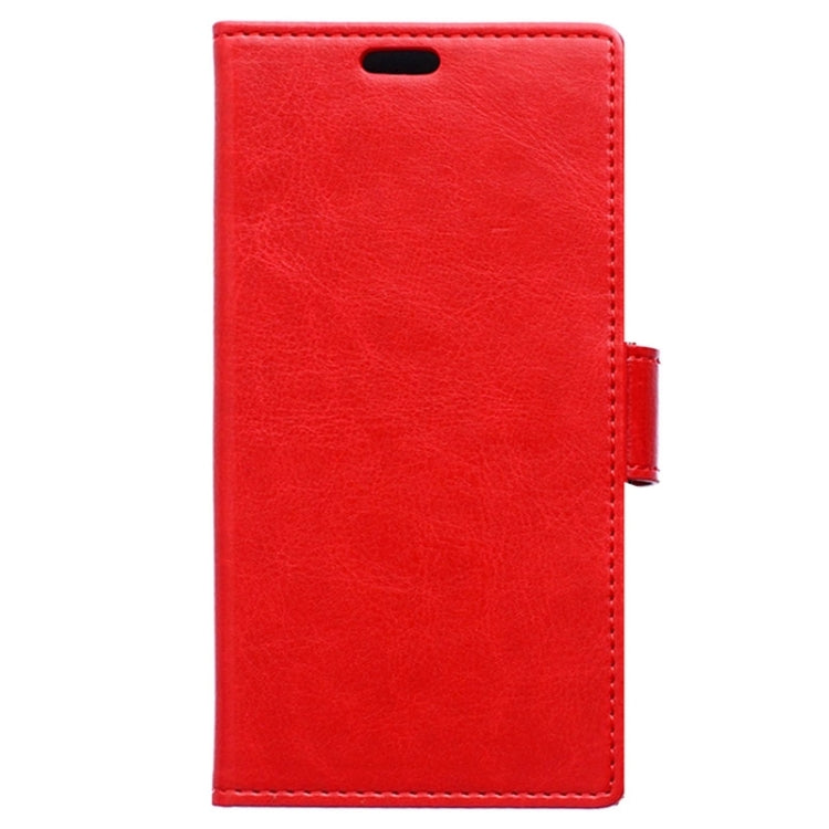 For HTC One M9 Crazy Horse Texture Horizontal Flip Magnetic Buckle Leather Case with Holder & Card Slots & Wallet