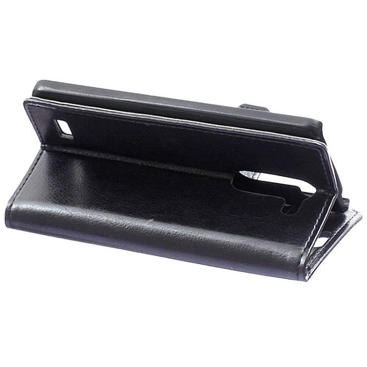 Crazy Horse Texture Horizontal Flip Solid Color Magnetic Buckle Leather Case with Holder & Card Slots & Wallet for LG L Bello / D331