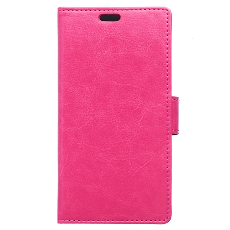 Crazy Horse Texture Horizontal Flip Solid Color Magnetic Buckle Leather Case with Holder & Card Slots & Wallet for LG L Bello / D331