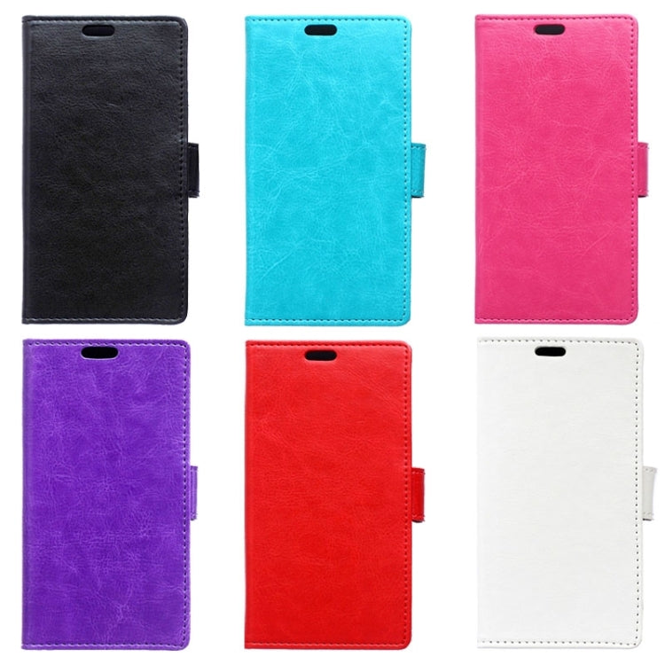 Crazy Horse Texture Horizontal Flip Solid Color Magnetic Buckle Leather Case with Holder & Card Slots & Wallet for LG L Bello / D331