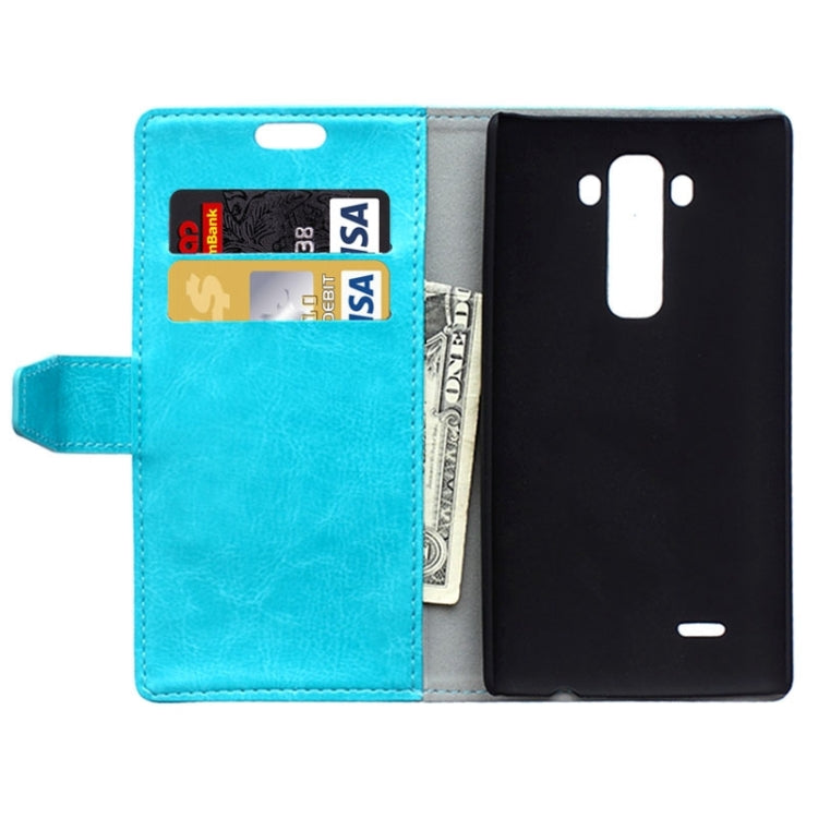Crazy Horse Texture Horizontal Flip Solid Color Magnetic Buckle Leather Case with Holder & Card Slots & Wallet for LG G Flex2 / F510L
