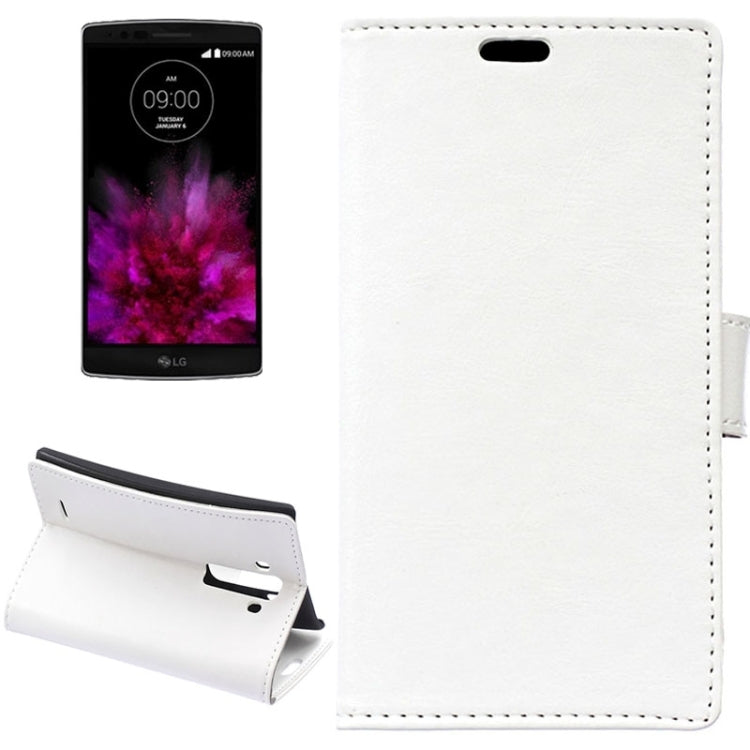 Crazy Horse Texture Horizontal Flip Solid Color Magnetic Buckle Leather Case with Holder & Card Slots & Wallet for LG G Flex2 / F510L