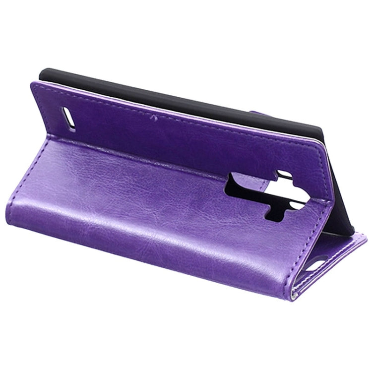Crazy Horse Texture Horizontal Flip Solid Color Magnetic Buckle Leather Case with Holder & Card Slots & Wallet for LG G4 / H815