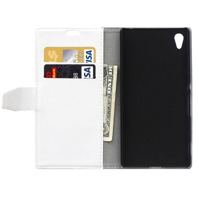 Crazy Horse Texture Horizontal Flip Solid Color Magnetic Buckle Leather Case with Holder & Card Slots & Wallet for Sony Xperia Z4