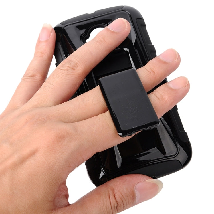 Fashionable Cool and Detachable Racing Car Form Combination Case with Holder and Hand Strap for Motorola Moto E2 / Moto E (2nd gen)