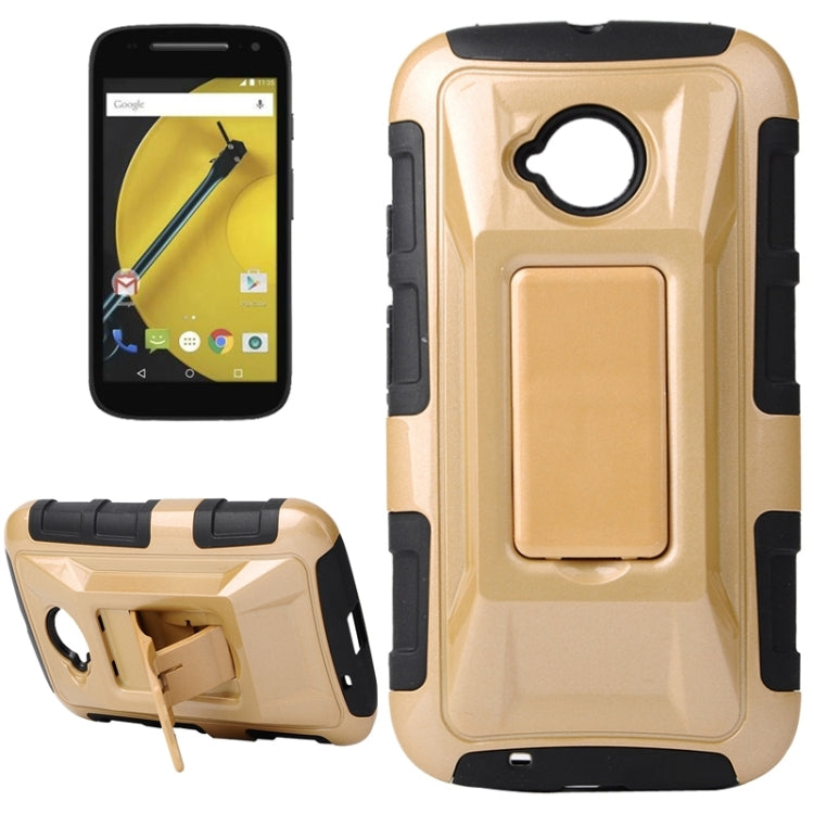 Fashionable Cool and Detachable Racing Car Form Combination Case with Holder and Hand Strap for Motorola Moto E2 / Moto E (2nd gen)