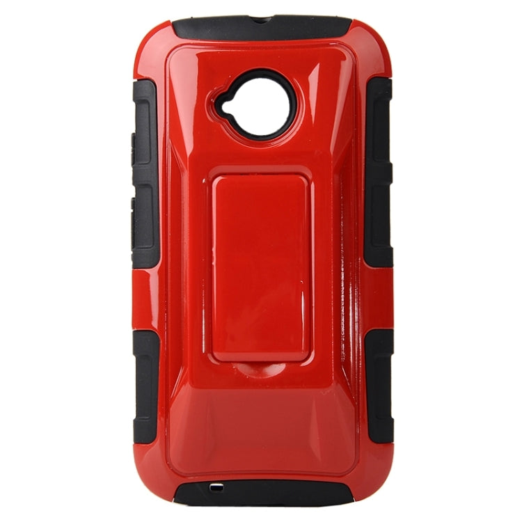 Fashionable Cool and Detachable Racing Car Form Combination Case with Holder and Hand Strap for Motorola Moto E2 / Moto E (2nd gen)