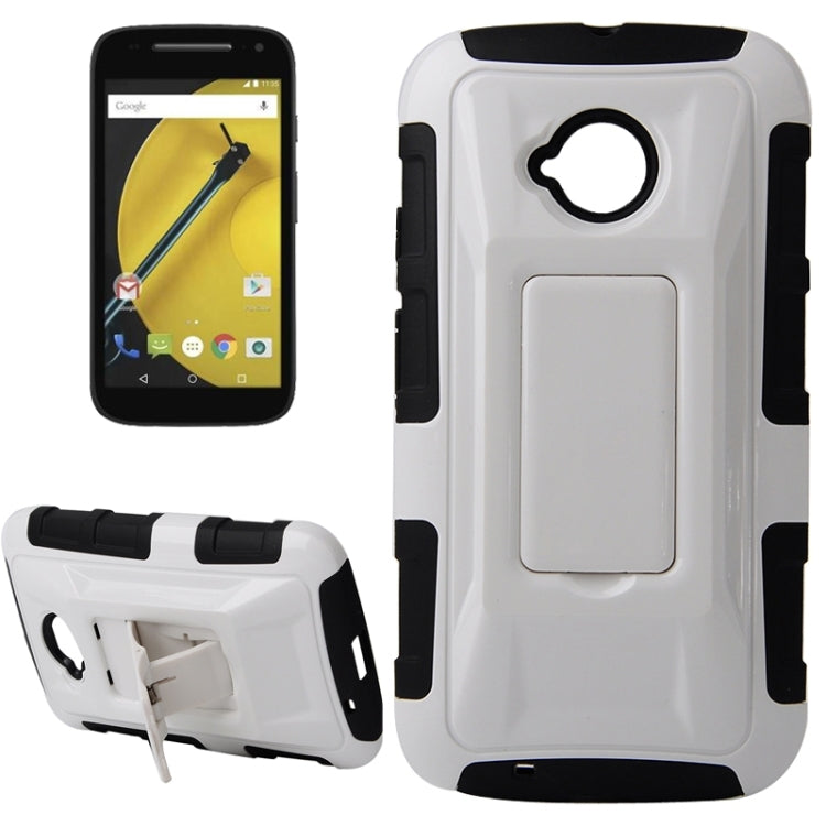 Fashionable Cool and Detachable Racing Car Form Combination Case with Holder and Hand Strap for Motorola Moto E2 / Moto E (2nd gen)