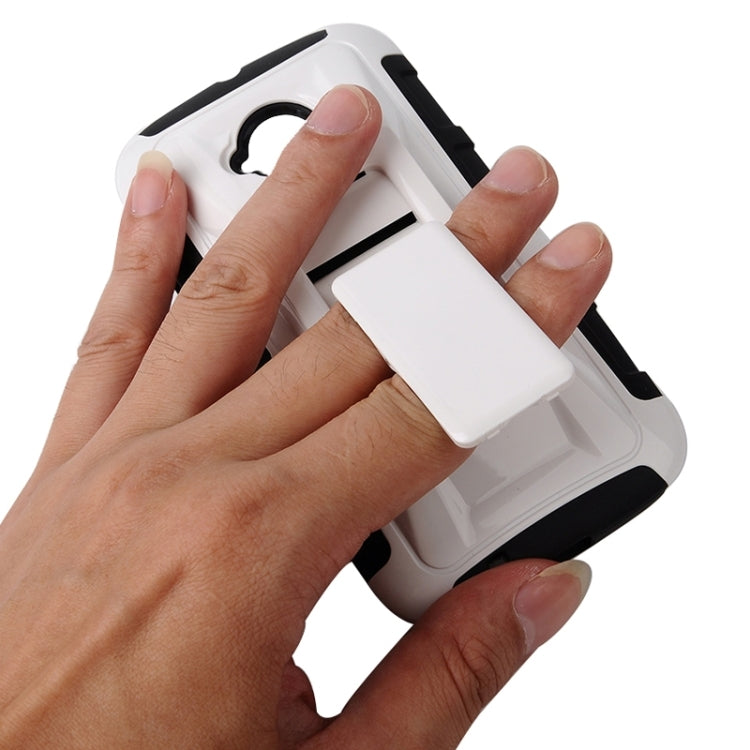 Fashionable Cool and Detachable Racing Car Form Combination Case with Holder and Hand Strap for Motorola Moto E2 / Moto E (2nd gen)