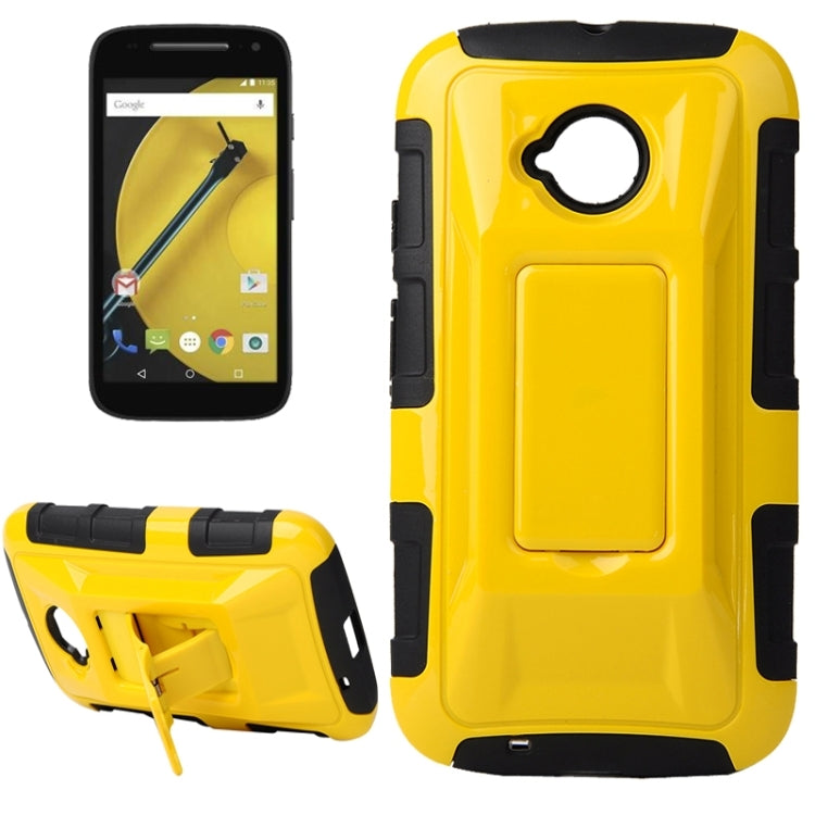 Fashionable Cool and Detachable Racing Car Form Combination Case with Holder and Hand Strap for Motorola Moto E2 / Moto E (2nd gen)