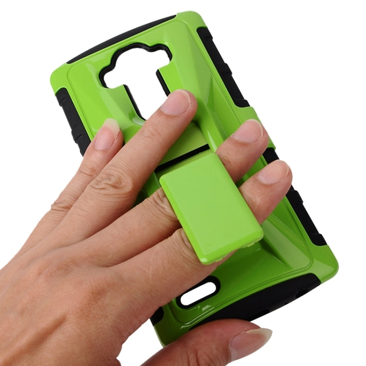 Fashionable Cool and Detachable Racing Car Form Combination Case with Holder and Hand Strap for LG G4 / H815