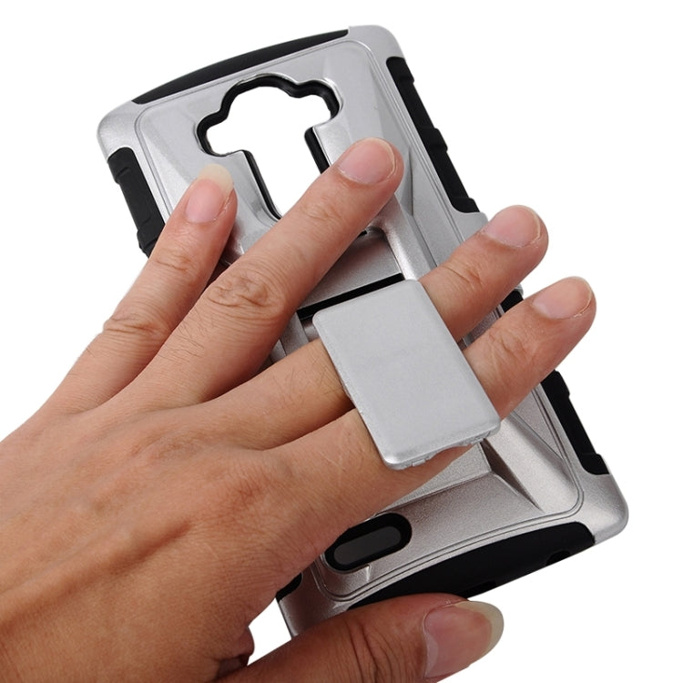 Fashionable Cool and Detachable Racing Car Form Combination Case with Holder and Hand Strap for LG G4 / H815