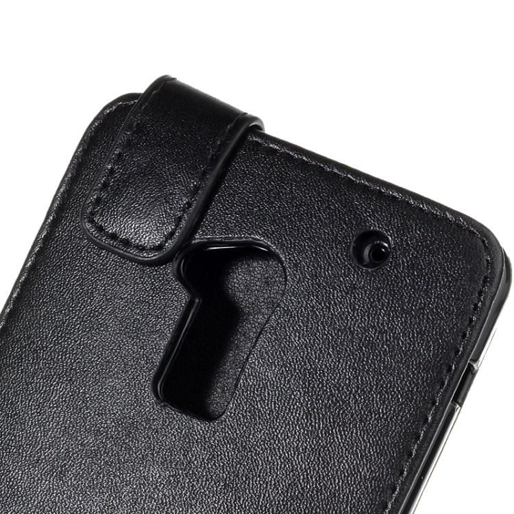 For HTC One Max / T6 Vertical Flip Magnetic Snap Leather Case(Black)