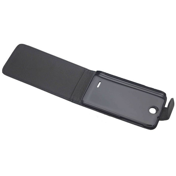 For HTC Desire 310 Vertical Flip Magnetic Snap Leather Case(Black)