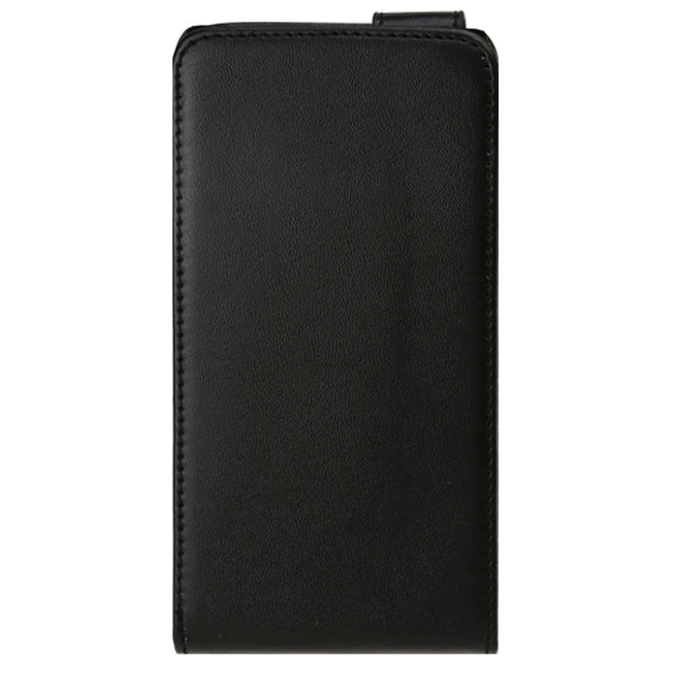 For HTC Desire 516 / D516W Vertical Flip Magnetic Snap Leather Case(Black)