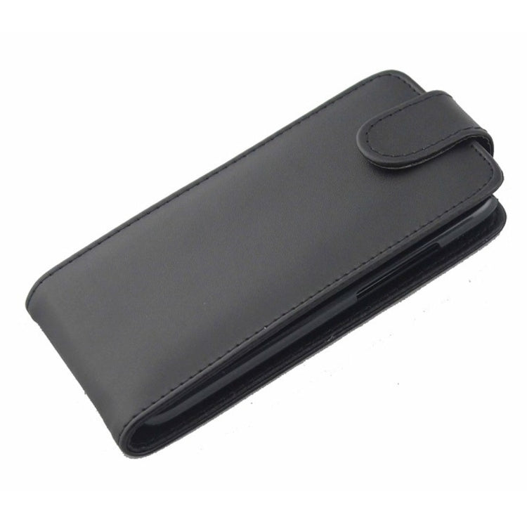 For HTC Desire 601 / Zara Vertical Flip Magnetic Snap Leather Case(Black)