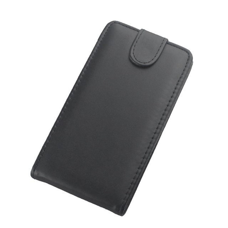 For HTC Desire 816 Vertical Flip Magnetic Snap Leather Case(Black)
