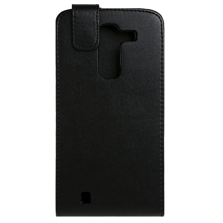 Vertical Flip Magnetic Snap Leather Case for LG Optimus G Pro 2 / F350(Black)