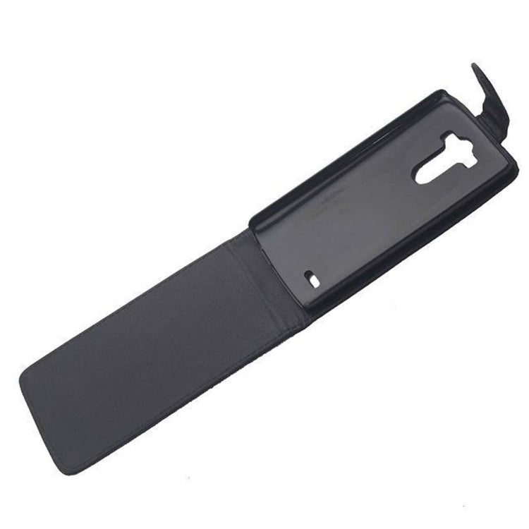 For LG G3 / D855 Vertical Flip Magnetic Snap Leather Case(Black)