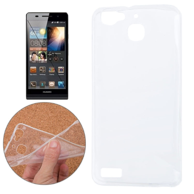 For Huawei  Enjoy 5s Ultrathin Transparent TPU Protective Case