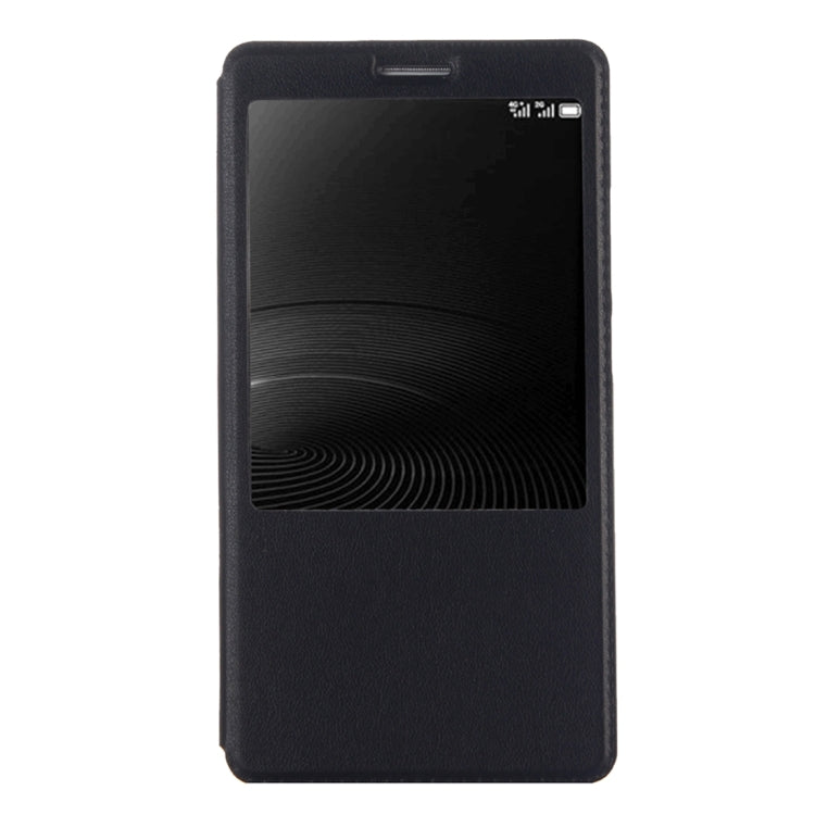 For Huawei  Mate 8 Horizontal Flip Leather Case with Call Display ID & Holder