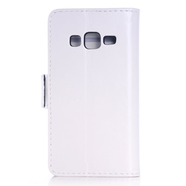 Oil Skin Texture Horizontal Flip Leather Case with Card Slots & Wallet & Holder for Samsung Z1/Z130H