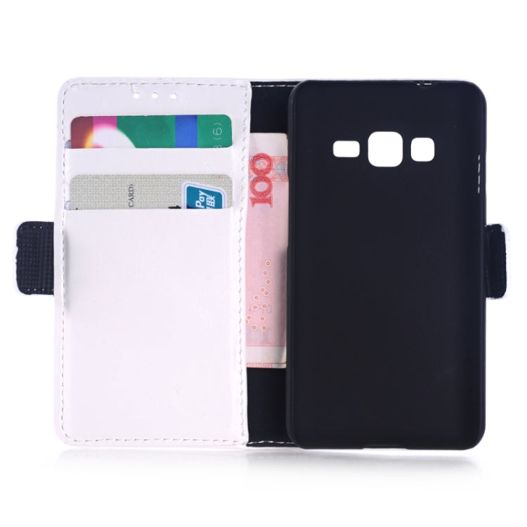 Oil Skin Texture Horizontal Flip Leather Case with Card Slots & Wallet & Holder for Samsung Z1/Z130H