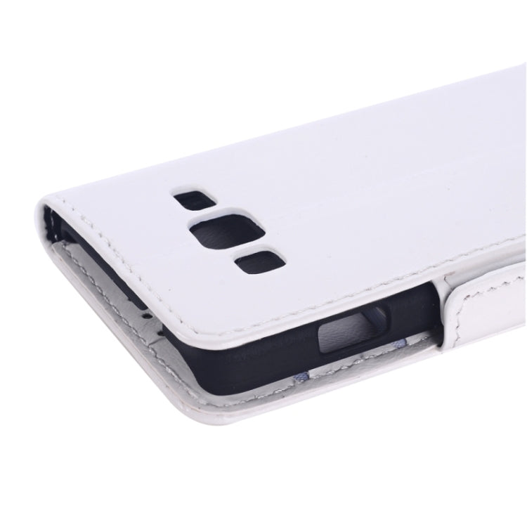 Oil Skin Texture Horizontal Flip Leather Case with Card Slots & Wallet & Holder for Samsung Z1/Z130H