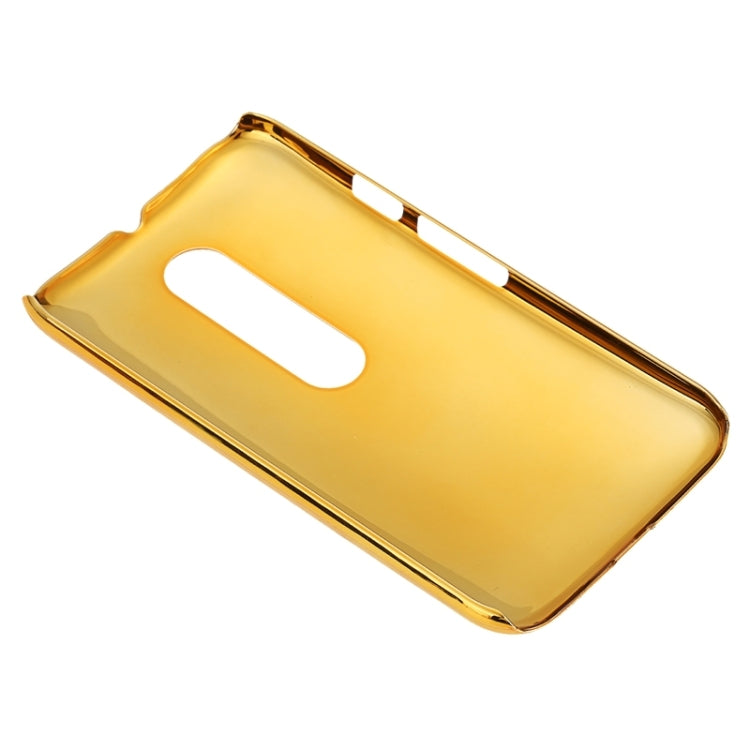 Electroplating Football Texture Leather Case for Motorola Moto G(3rd Gen.)(Black)