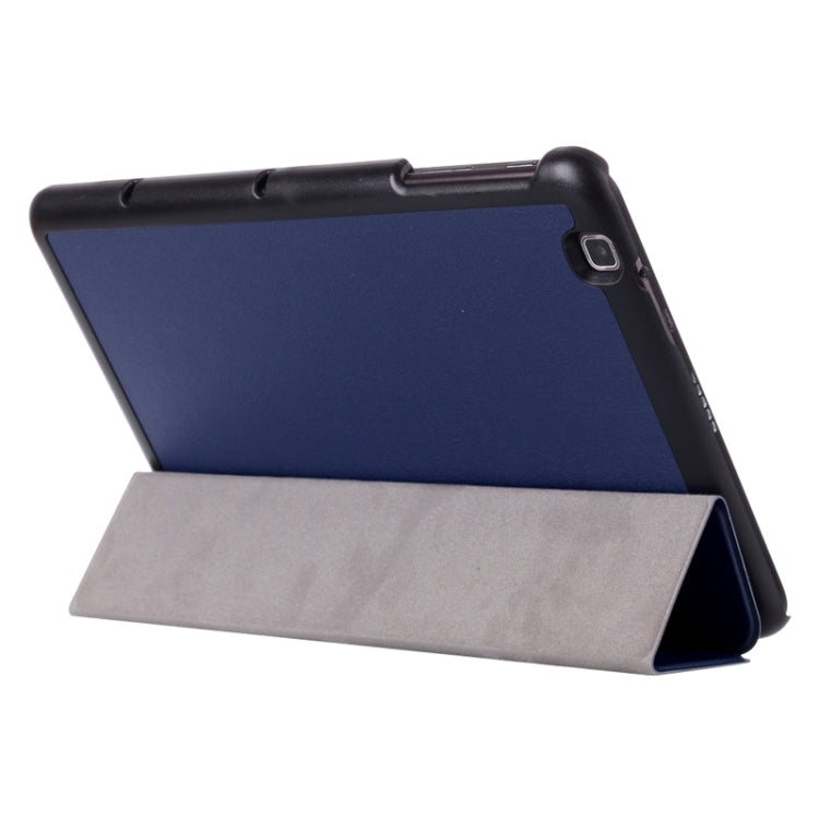 Karst Texture Horizontal Flip Solid Color Leather Case with Three-folding Holder for LG G Pad 2 10.1 / V930 / V940