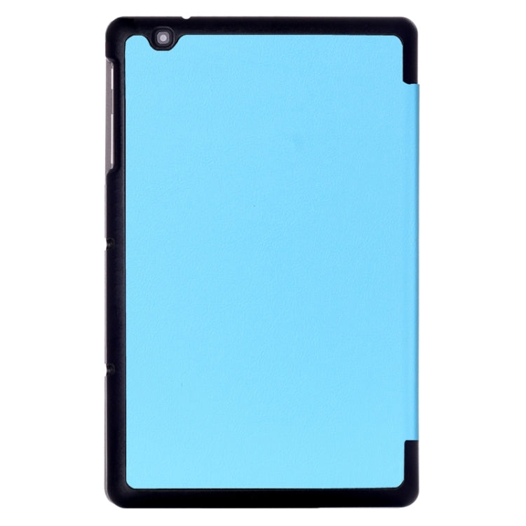 Karst Texture Horizontal Flip Solid Color Leather Case with Three-folding Holder for LG G Pad 2 10.1 / V930 / V940