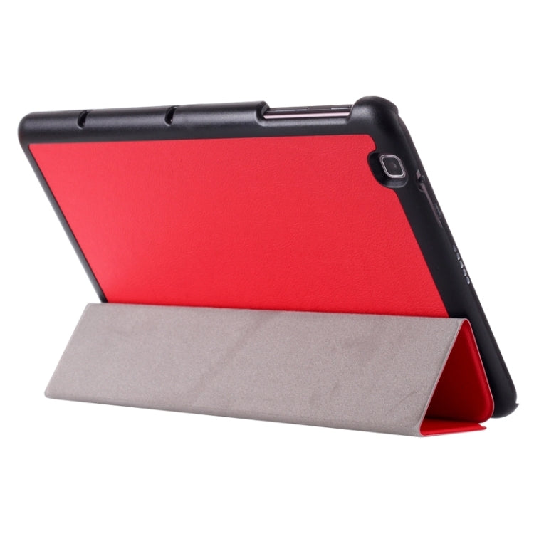 Karst Texture Horizontal Flip Solid Color Leather Case with Three-folding Holder for LG G Pad 2 10.1 / V930 / V940