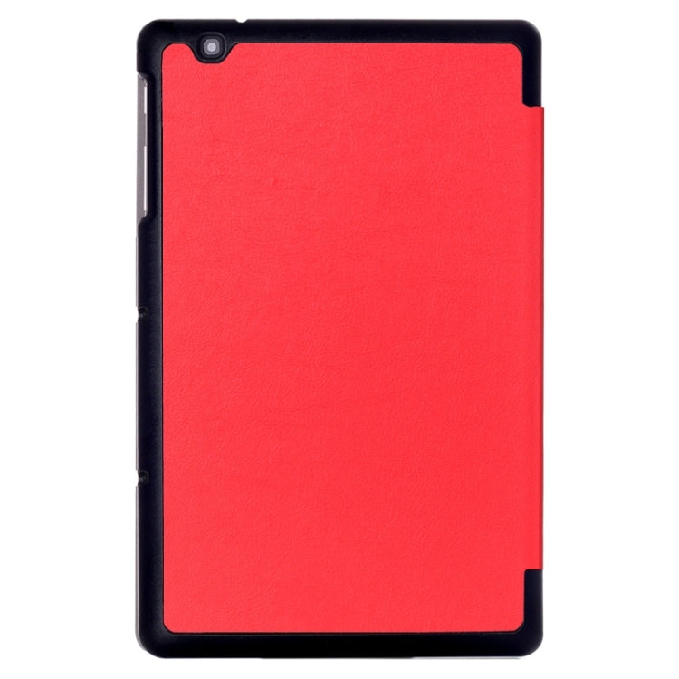 Karst Texture Horizontal Flip Solid Color Leather Case with Three-folding Holder for LG G Pad 2 10.1 / V930 / V940