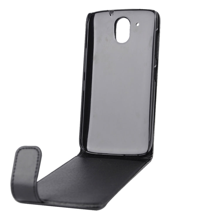 For HTC Desire 526 Nappa Texture Vertical Flip Magnetic Snap Leather Case