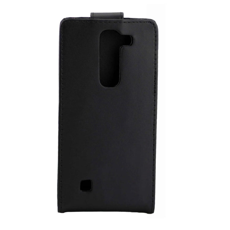 For LG G4 mini Nappa Texture Vertical Flip Magnetic Snap Leather Case(Black)