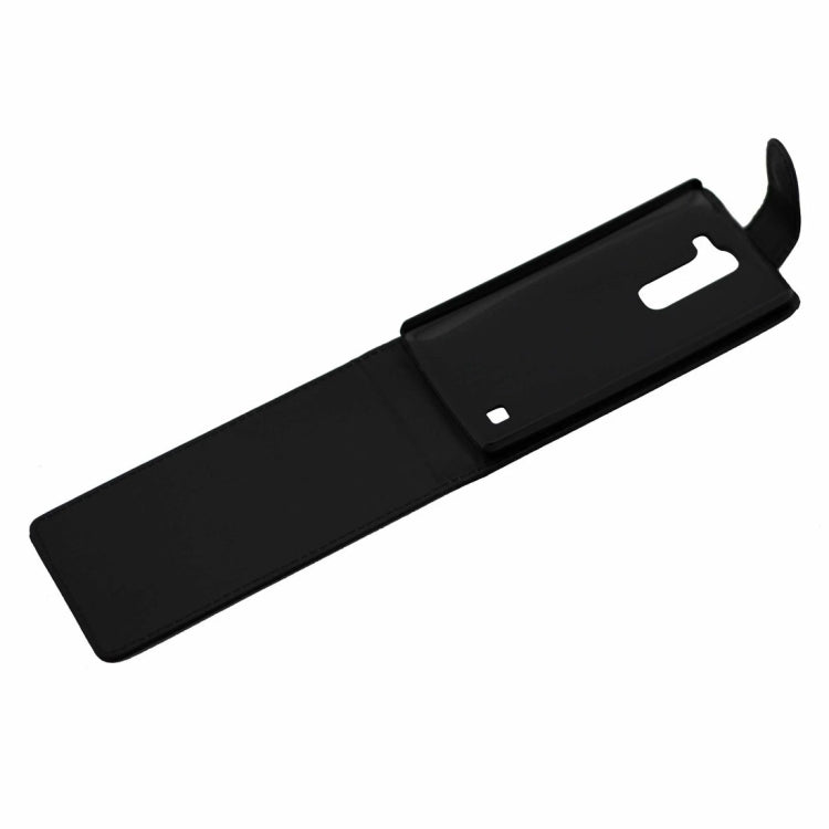 For LG G4 mini Nappa Texture Vertical Flip Magnetic Snap Leather Case(Black)