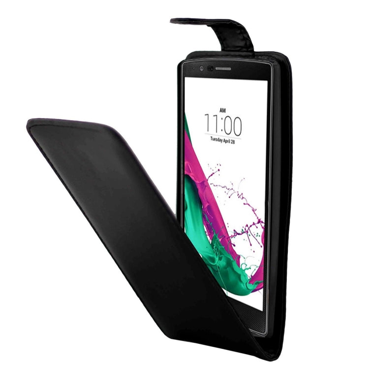 For LG G4 Nappa Texture Vertical Flip Magnetic Snap Leather Case